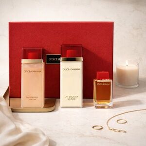 Vintage Dolce & Gabbana Sensuel Gift Set Italy New In Box Rare